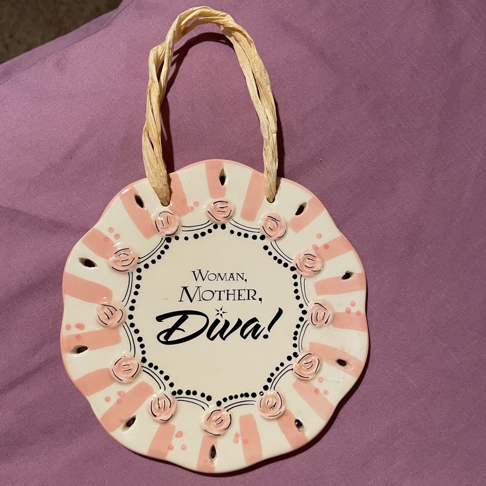 🩷 Woman, Mother, Diva! 🩷 Hanging Plaque 🩷 Feminine